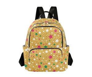 Waassud Sac à dos Playful Stats pour femme, léger, décontracté, matelassé, sac à dos de voyage tendance pour le travail, la gym, l'université, taille S, multicolore, S, Moderne
