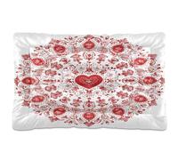 Waassud Tapis épais à motif mandala pour chien et chat - Antidérapant - Résistant à la mastication - Doux et lavable - Pour sol, canapé, voiture - 91,4 x 61 cm