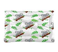 Waassud Tapis épais antidérapant et résistant à la mastication - Motif koalas mignon - Doux et lavable - Pour sol, canapé, voiture - 91,4 x 61 cm