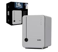 Wabi Désinfectant et séchoir à LED UVC Ultra (gris + bordure noire)
