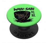 Wabi Sabi Kintsugi Bol Zen Japonais Imparfait Beauté Art PopSockets PopGrip Adhésif