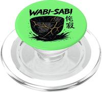Wabi Sabi Kintsugi Bol Zen Japonais Imparfait Beauté Art PopSockets PopGrip pour MagSafe