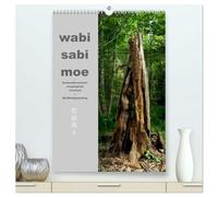 wabi sabi moe - bewundernswert vergänglich erotisch - Akt/Bodypainting (hochwertiger Premium Wandkalender 2026 DIN A2 hoch), Kunstdruck in Hochglanz: ... von Vergänglichkeit, altem Holz und Staub