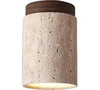Wabi Sabi plafonnier, lumière chaude, source de lumière E27, lumière chaude, B base de noix