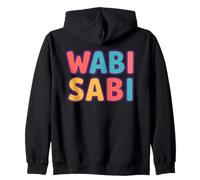 Wabi Sabi Slang Funny, Kids Meme Aesthetic Abstract Design Sweat à Capuche