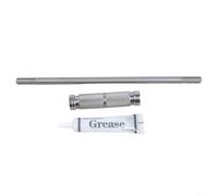 Wablissia Plus Tige d'extension pour marteau perforateur rotatif - Adaptateur de tige à dégagement rapide de 26 cm avec tige ronde à double rainure en acier à haute teneur en carbone et chrome