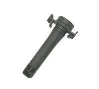Wablissia Tube coudé d'entrée d'eau pour réservoir d'eaux usées Karcher, pour pièces d'aspirateur WV1 WV2 Connecteur d'aspiration en plastique noir