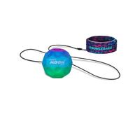 Waboba Gradient Bounceback - Moon Ball avec Cordon et Bracelet réglable - Super Balle sauteuse pour Lancer et Attraper - Jeu d'adresse et de Coordination pour Enfants, Adolescents et Adultes