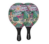 Waboba jeu de paddle jouet de plage - résistant à l'eau - design tropical