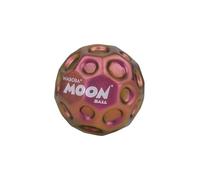 Waboba Ballon de lune métallique rouge - Balle rebondissante - Rebond extrême et amusant pour tous les âges - Parfait pour les jeux actifs et les jeux de plein air
