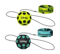 Waboba Moon Ball BounceBack - Balle Rebondissante avec Bracelet - Couleur Aléatoire - Jeu d’Adresse & Réflexe - Dès 5 Ans