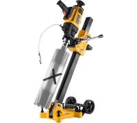 WABROTECH Carotteuse à Main 2300 W sur Support de Carottage Inclinable avec Roues - Carotteusee Diamant avec PRCD - Carotteuse Mains Libres 1400 TR/min pour Forage à Eau et à Sec - Ø Alésage 22-202 mm