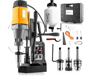 WABROTECH® WT23REWG Perceuse Magnétique 50 mm - Carotteuse à Diamant 580 tr/min - Carotteuse Diamant Portative M3-M16 pour le Travail des Métaux - Perceuse Aimantée 1880 W - Foreuse Magnétique 13000 N