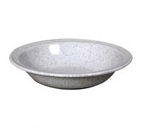 Waca - Assiette creuse mélamine - Vaisselle - Ø 20,5 cm - granit
