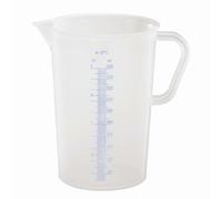 WACA Bol Doseur Récipient Verre Tasse à Mesurer Plastique 2,0 Litres