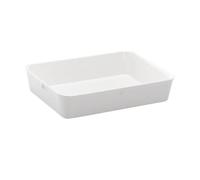 Waca plat de présentation 28x21x6cm blanc