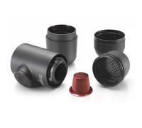 WACACO Minipresso GR, Machine à Espresso Portative, pour Café Moulu, cafetière de voyage de petite taille, pas de batterie ou besoin électrique, actionnée manuellement grace à un piston