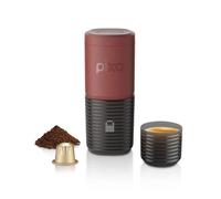 WACACO Machine à café électrique et portable, avec 4 types de café et chauffage rapide, batterie 3 x 3000 mAh, machine à expresso portable de 20 bars pour café moulu et capsule NS (rouge tuscan)