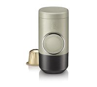 WACACO Minipresso NS2 Cafetiere Portable pour Capsules NS, Stone Beige | Machine a cafe portable, Manuelle, Piston semi-automatique, Sans électricité, Jusqu'à 60 ml d'expresso, Intérieur & extérieur