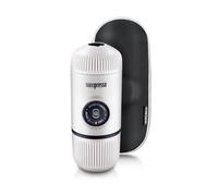 WACACO Machine à expresso portable Nanopresso – Version améliorée de Minipresso, S-Case, Blanc Froid