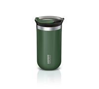 WACACO Octaroma Lungo Mug Isotherme Café, 10 fl oz(300ml), Mug de Voyage en Acier Inoxydable à Double Paroi avec Couvercle à Boire, Vert