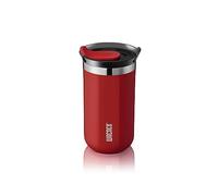 WACACO Octaroma Lungo Mug Isotherme Café, Thermos Café 300ml, Rouge | Tasse de voyage réutilisable, double paroi sous vide, bord fin - Parfaite pour longs trajets et aventures toute la journée
