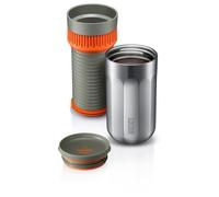 WACACO Piston de cafetière Pipamoka – Sous pression portable – 240 ml – Argenté