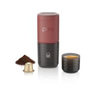 WACACO Pixapresso Machine Espresso Portable - 20 bars, café moulu + capsules inclus, rechargeable USB-C, idéale voyage & nomade -Rouge