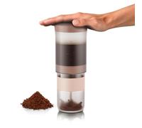 WACACO Prestina Cafetiere Portable, French Press Tout-en-un, Rose Argile