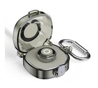 Wacanc Coque en plastique à verrouillage sécurisé pour station de charge Ringconn, coque de protection légère et fine avec mousqueton, anti-rayures, anti-chocs, anti-chute, LED visible, facile à