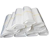 WACCOMT Pack 100 Pièces Sac d'emballage Thermorétractable Transparent POF Film Thermorétractable sac d'emballage Chaussures Savon Art Bougie Bricolage Fait Maison Artisanat Cadeau (20x35 cm)