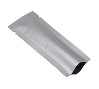 WACCOMT Pack Lot de 100 sacs en mylar scellables à chaud en film pur pour l'échantillonnage, emballage anti-odeur, 5 x 12 cm