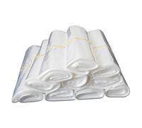 WACCOMT Pack Lot de 100 sacs thermorétractables transparents POF pour emballage de chaussures, savons faits maison, loisirs créatifs, cadeaux, livres - Emballage thermorétractable (13 x 20 cm)