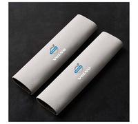 WACDXST 2 pièces Voiture Protège Ceinture de Sécurité Coussin, pour Volvo S40 S60 S80 S90 XC40 XC60 XC90 C30 C70 V40 V60 V90 Durable Souple Confortables Rembourrage Ceinture Sécurité,B