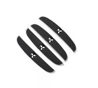 WACDXST 4 Pièces Portes Avant et arrière Bandes Anti-Collision,pour Mitsubishi Pajero 2006-2024 2025 Protecteurs de Bord Porte Anti-Frottement Anti-Collision,B