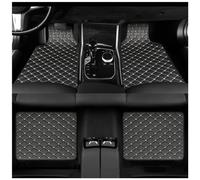 WACDXST 4 pièces Tapis De Sol Voiture en Cuir, pour Nissan Juke 2010 2011 2012 2013 2014 2015 2016 2017 2018 2019 (LHD) Tapis de Sol Durable Imperméables et Antidérapants Ensemble intérieur