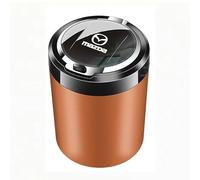 WACDXST Cendrier Voiture, pour Mazda CX-30 CX30 2020 2021 2022 2023 2024 2025 Portable avec Couvercle de Voiture sans Fumée à Cigare pour Maison Bureau et Voyage,B
