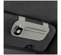 WACDXST Étui à Lunettes de Voiture, pour MG ZS MG3 MG5 MG6 MG7 GT HS Multifonction Pare-Soleil Porte-Lunettes Clip Carte de Ticket Rangement Accessoires,A