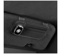 WACDXST Étui à Lunettes de Voiture, pour MG ZS MG3 MG5 MG6 MG7 GT HS Multifonction Pare-Soleil Porte-Lunettes Clip Carte de Ticket Rangement Accessoires,C