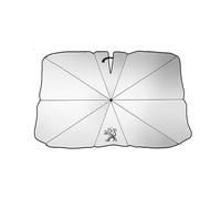 WACDXST Pare Soleil Voiture Pare Brise Avant Parapluie,pour Peugeot Expert/Traveller AB 2016-2025 Pliable Parapluie Soleil Voiture Rotative à 360° Anti-Chaleur