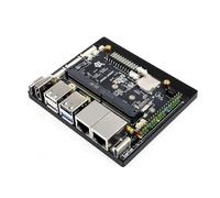 Waceshare Luck-Fox Core3576 Edge Computing Development Board, Rockchip RK3576 Octa-Core 2.2GHz Processor, Features A Big.Little Architecture, 6 Tops Computing Power NPU, 8GB RAM, 0GB eMMC Flash