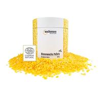 Wachsmann 100% cire d'abeille pure, 500 g de pastilles pour la cosmétique naturelle, bougies, emballages en cire d'abeille - qualité allemande - Certifié Cosmos Natural