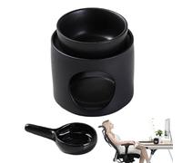 Wachsschmelzwärmer, Ölbrenner | Kerzenhalter aus Keramik | Wachsdiffusor, multifunktionale Keramik ist für verschiedene Räume geeignet Heimdekoration für Geburtstag, Weihnachten, Hochzeit