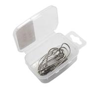 Wackys Lot de 10 hameçons de rechange pour pêche sans mauvaises herbes pour gréements et appâts antirouille