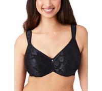 Wacoal Awareness Unlined Full Figure Underwire Bra Soutien-Gorge, Opaque, Noir, 38D Femme