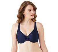 Wacoal Basic Beauty Unlined Underwire Full Coverage Bra, 855192 Soutien-Gorge à Couverture Totale, Noir (Black Iris), 85F Femme