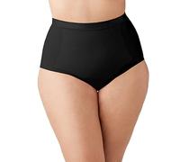 Wacoal Culotte Gainante en Forme de sablier pour Femme, Noir, Large