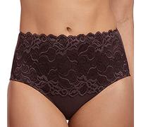 Wacoal - Culotte Galbante Taille Haute Avant en Dentelle Eglantine Hazelnut
