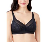 Wacoal Elevated Allure Unlined Full Coverage Wire Free Lifting Bra, 852336 Soutien-Gorge, Opaque, Noir, 100C Femme