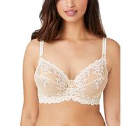 Wacoal Embrace Classique - Soutien-gorge de tous les jours - Coque - À fleurs - Femme - Beige (Nude) - 90C (Taille fabricant: 90C)